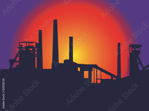 Sunset_factory