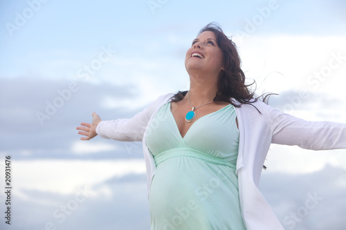 Beautiful Young Woman On the Beach