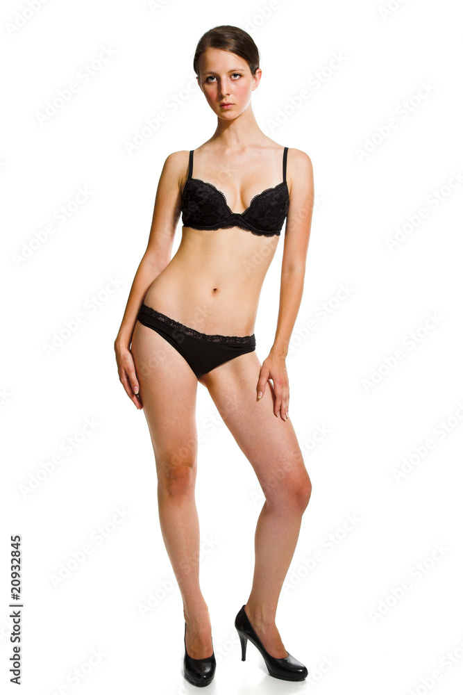 Girl posing in underwear Girl posing in underwear