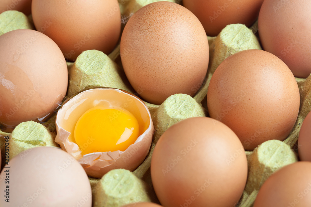 One broken egg One broken egg