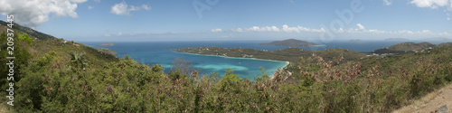 View of Saint Thomas, Caribbean