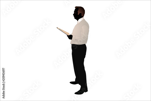 Vector illustration of speaker