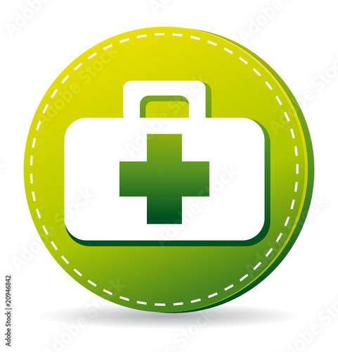 First aid kit icon.