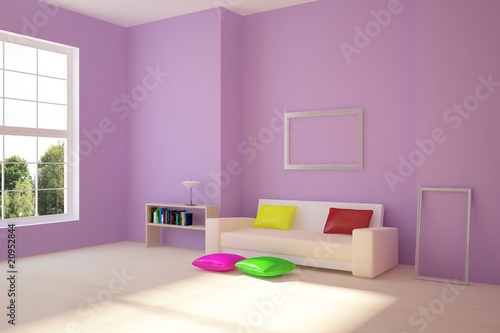 colored interior