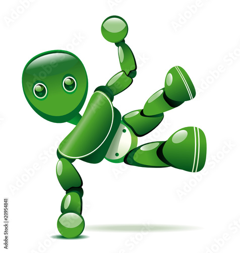 Robot danseur de hip hop