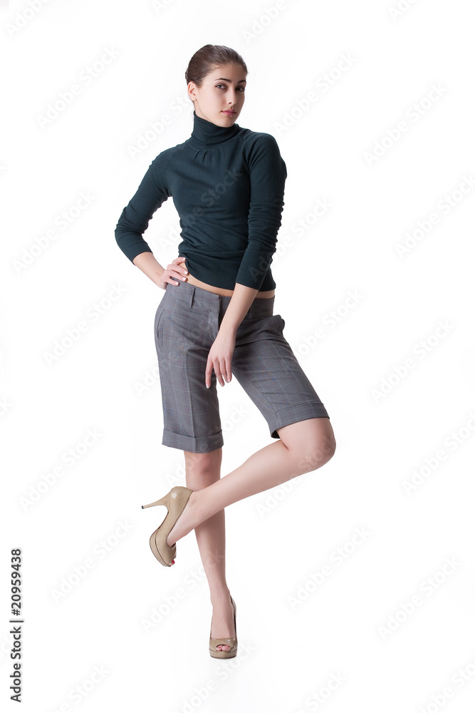 Fototapeta premium Young Brunette