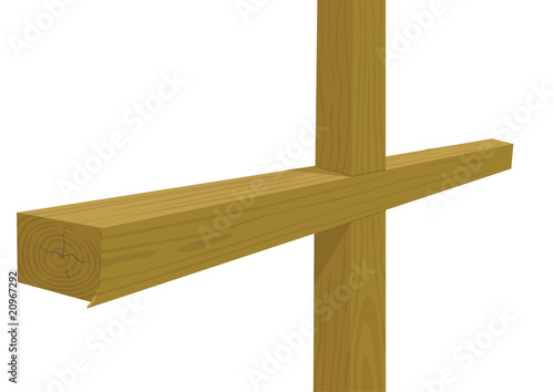 Wooden cross