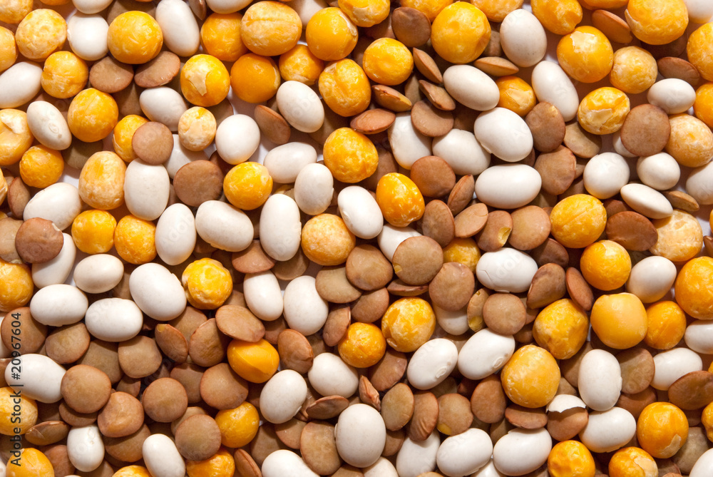 Fototapeta premium Hülsenfrüchte