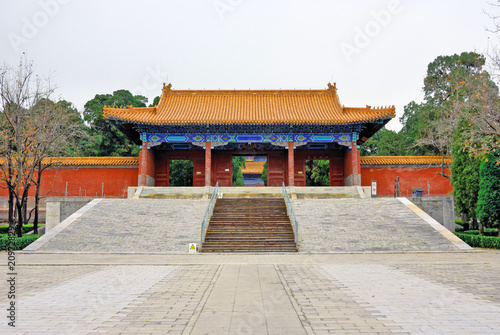 China, Beijing the Ming Tomb Shisanling.