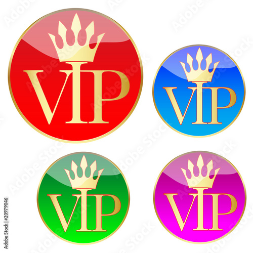 Web sing VIP.Vector