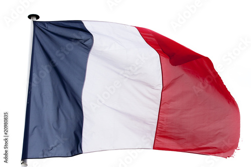 Fototapeta Naklejka Na Ścianę i Meble -  drapeau français