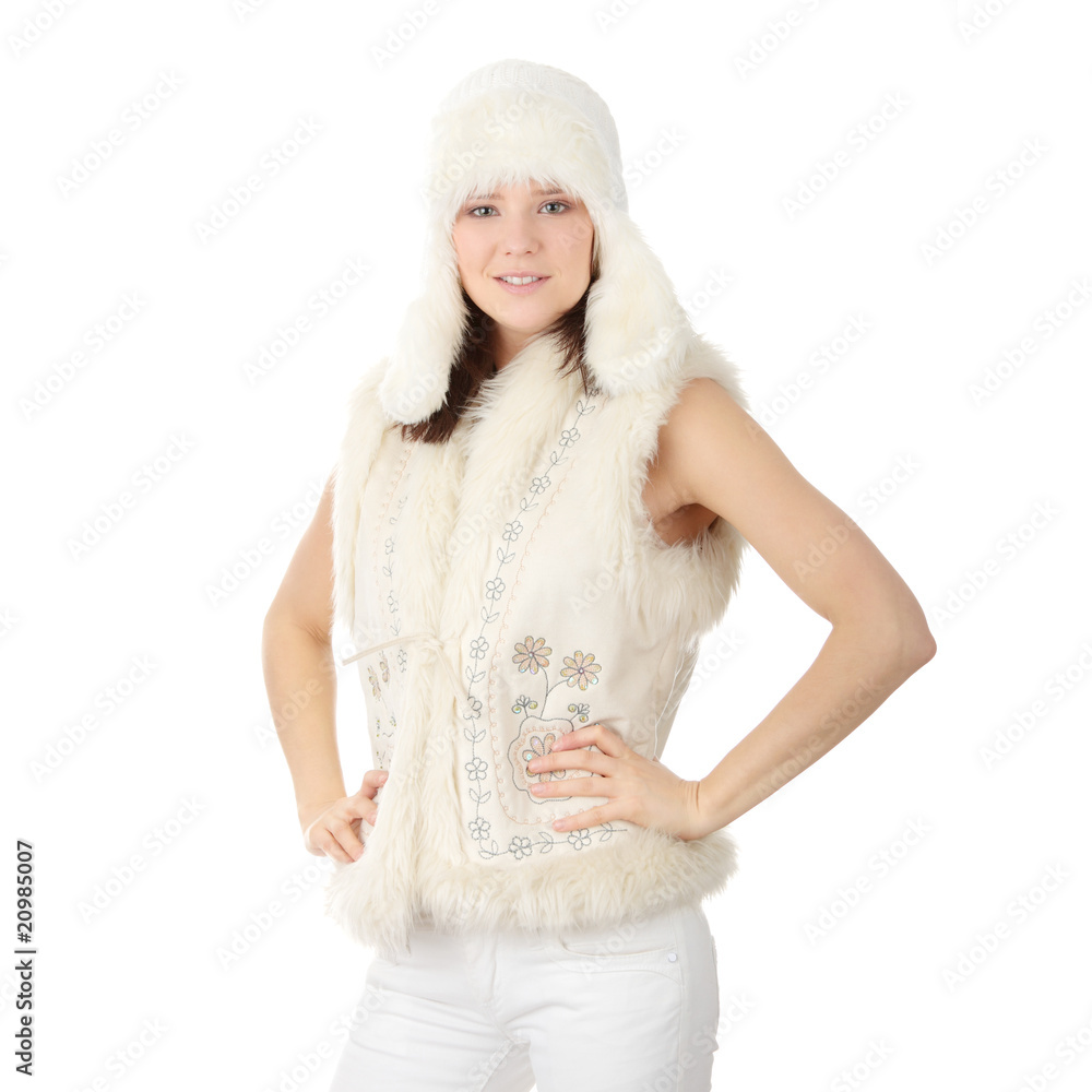 Beautiful young woman portrait Beautiful young woman portrait