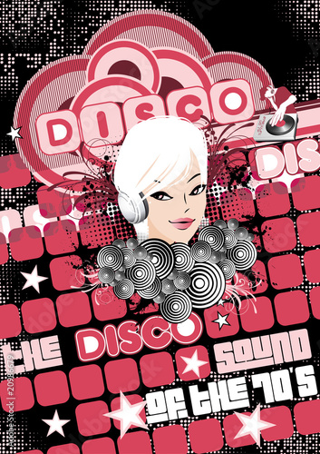 Partyflyer Vorlage Retro