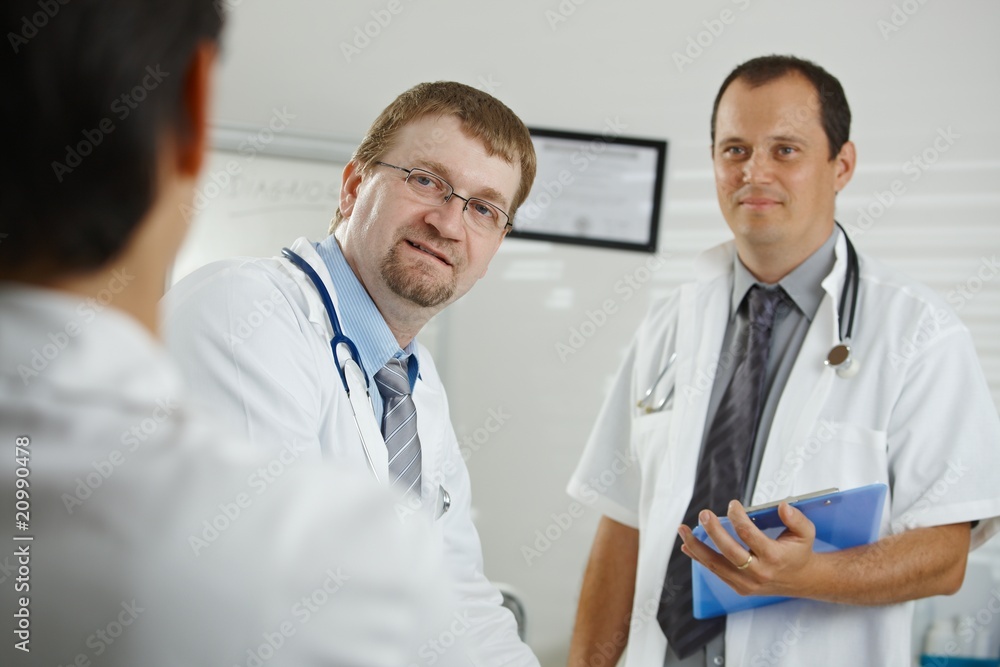 Doctors having consultation Doctors having consultation