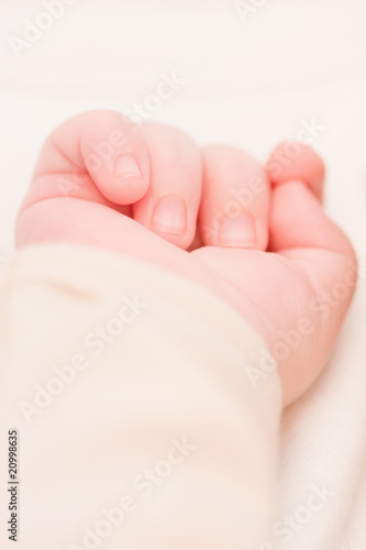 Little baby hand
