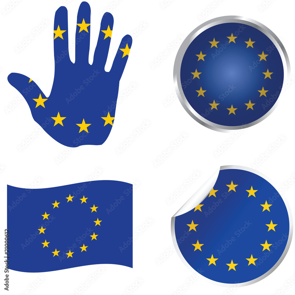 European Union flag collection