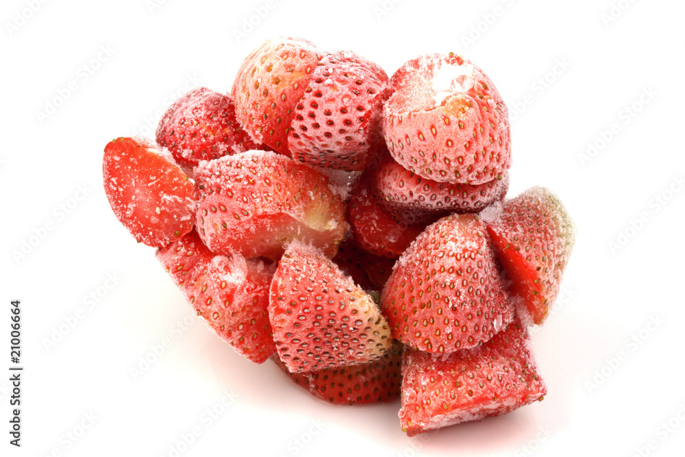 frozen strawberries frozen strawberries