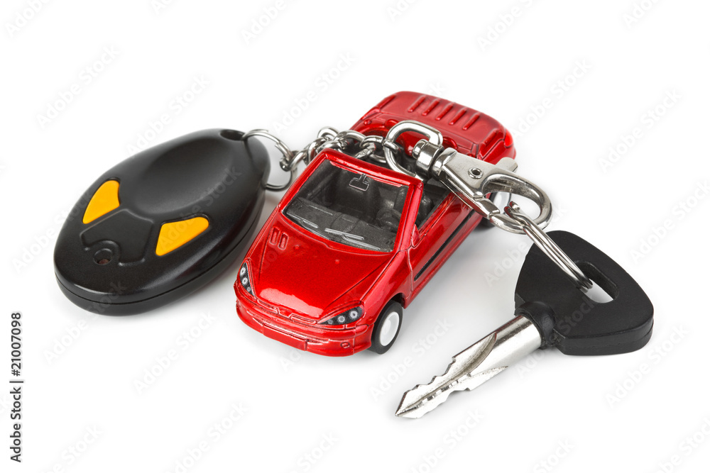 Toy car and keys Toy car and keys