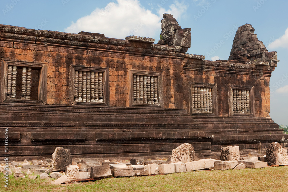 Fototapeta premium Wat Phu Khmer Tempel in Laos