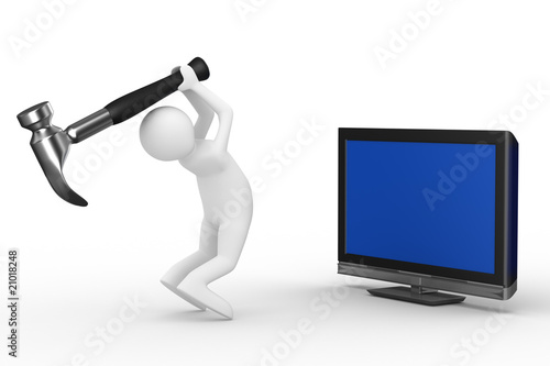 TV technical service. Isola...