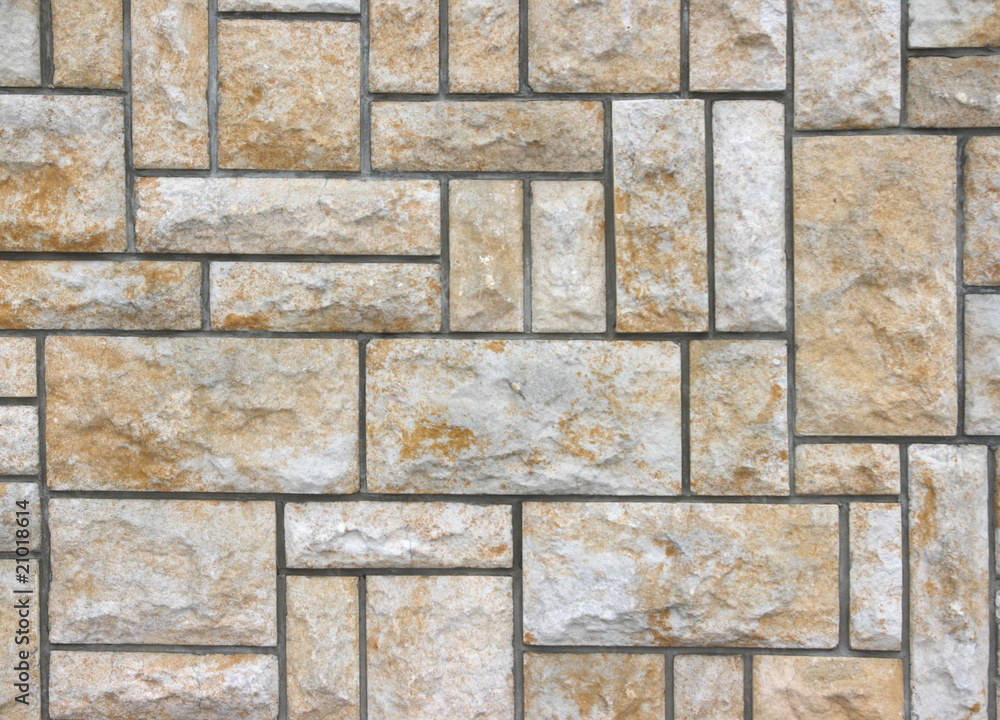 Naklejka premium Sandstone wall
