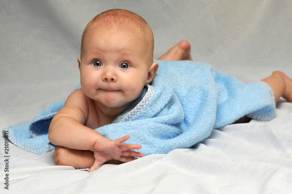 Beautiful Baby after Bath Beautiful Baby after Bath