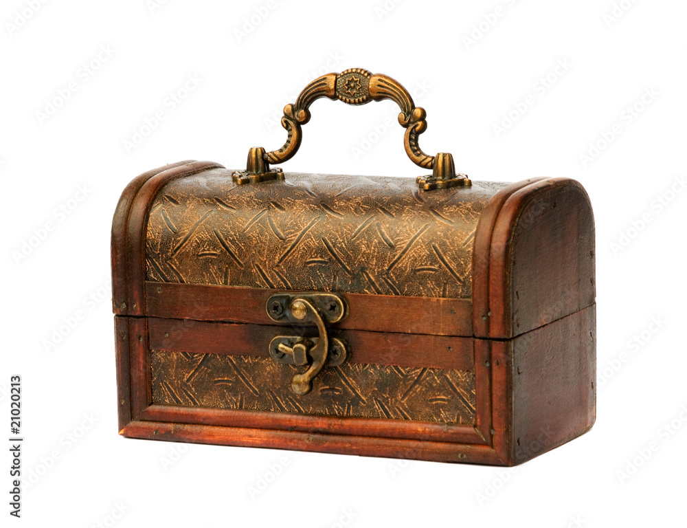 Wooden treasure chest Wooden treasure chest