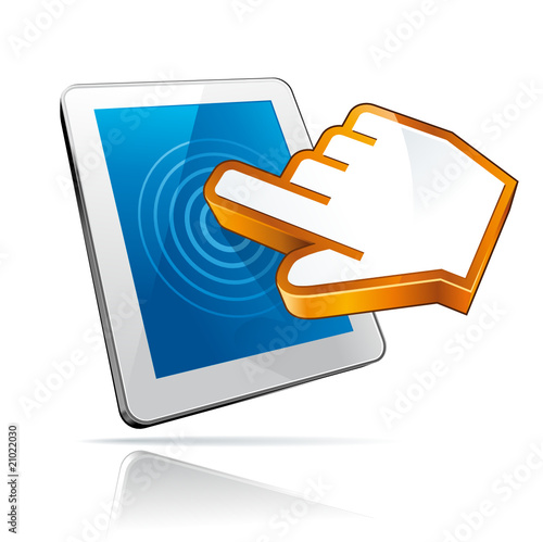 Touch screen tablet / tablette tactile