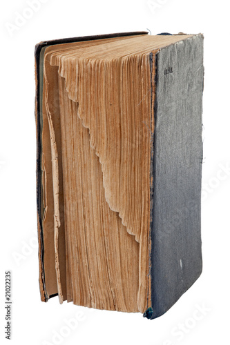 Old book, vertical