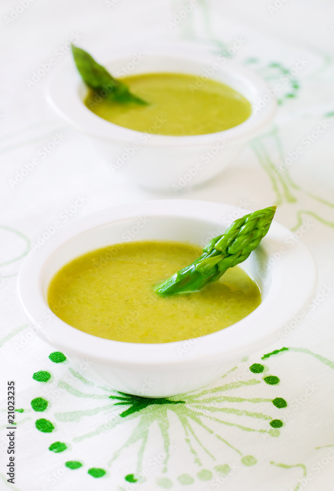 asparagus soup asparagus soup