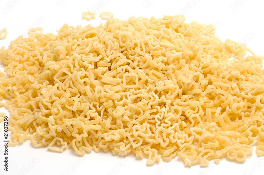 Figured pasta Figured pasta