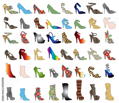 Shoe Silhouettes 3