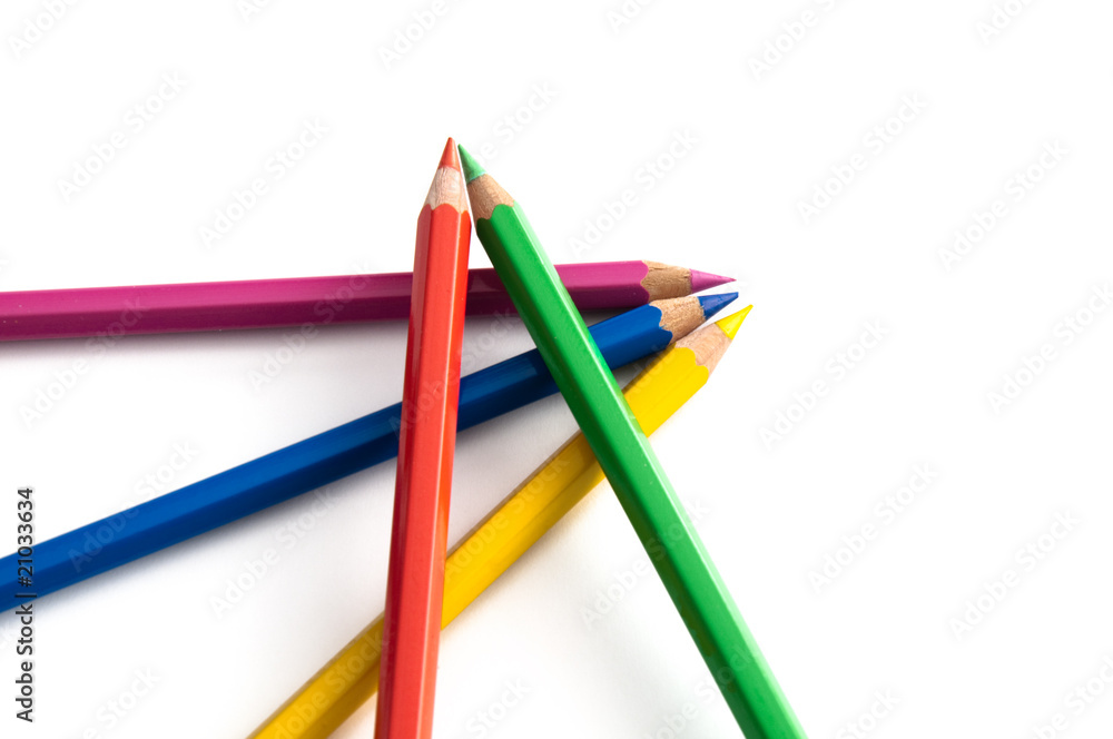 Mit Buntstiften zeichnen