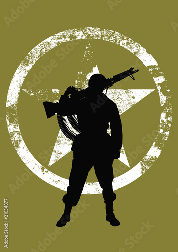 Machine gunner