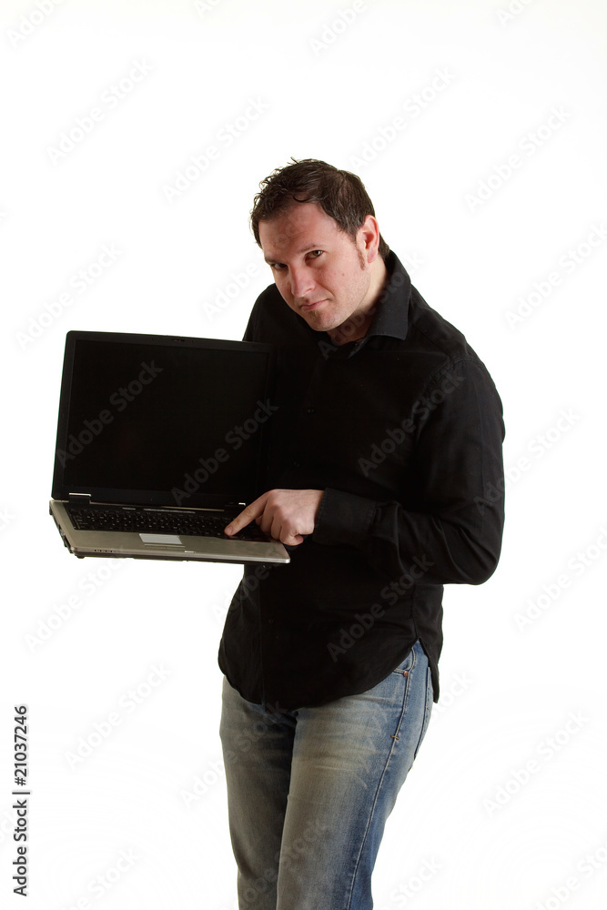 Boy with laptop Boy with laptop