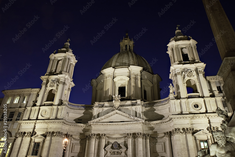 Sant Agnese in Agone on Piazza Navona