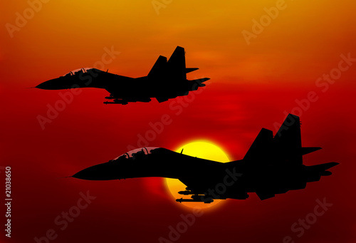 Jet fighters