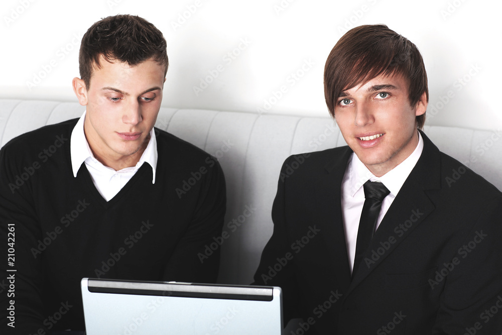 Business Mann am Notebook Business Mann am Notebook