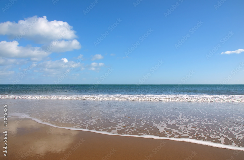 beach with bright blue sky 1 beach with bright blue sky 1