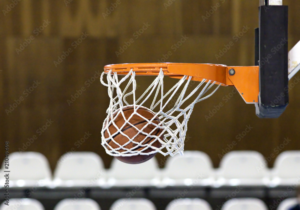 Obraz premium Ball in hoop