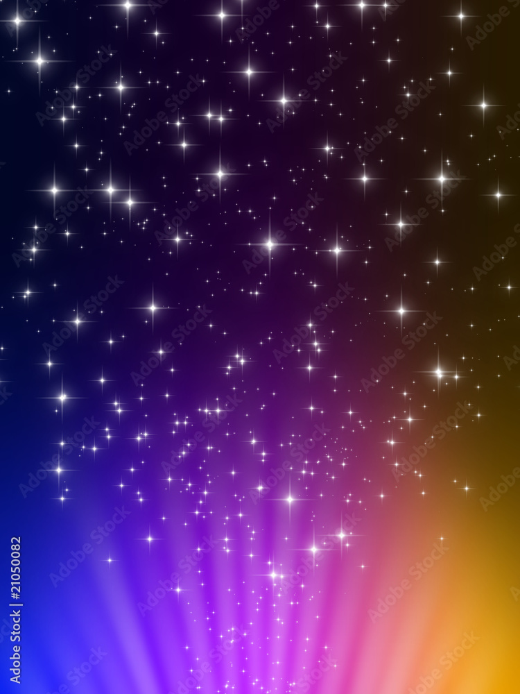 Obraz premium bunter Hintergrund mit Lichtreflexen