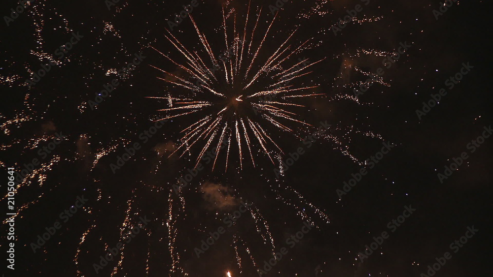 Fireworks in the sky celebration new year Fireworks in the sky celebration new year
