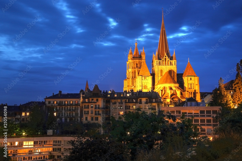 Notre-Dame Cathedral of Lausanne, Switzerland