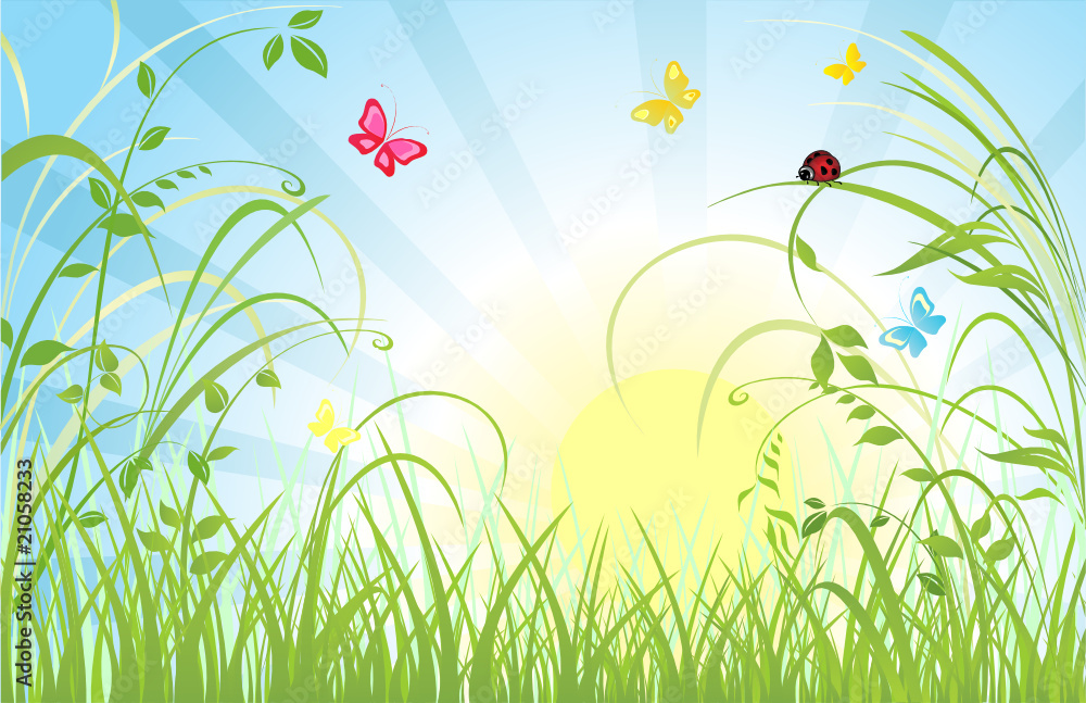 Fototapeta premium Floral background