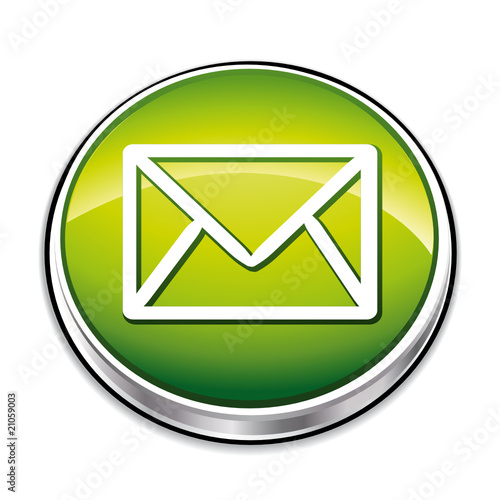 Green envelope icon.