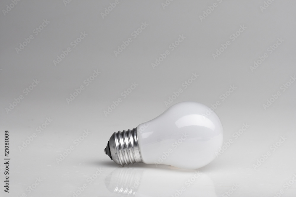 Background with  lightbulb