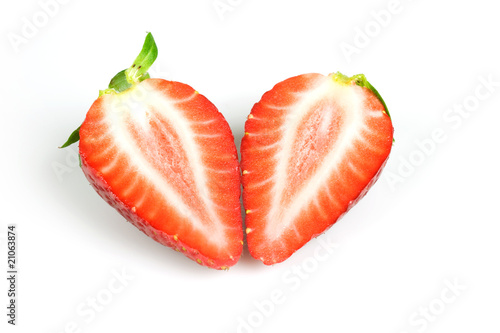 Fragola tagliata