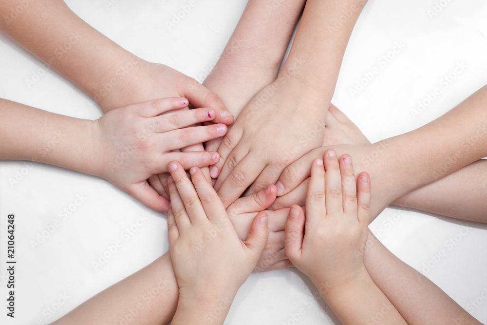 Fototapeta premium Hands up