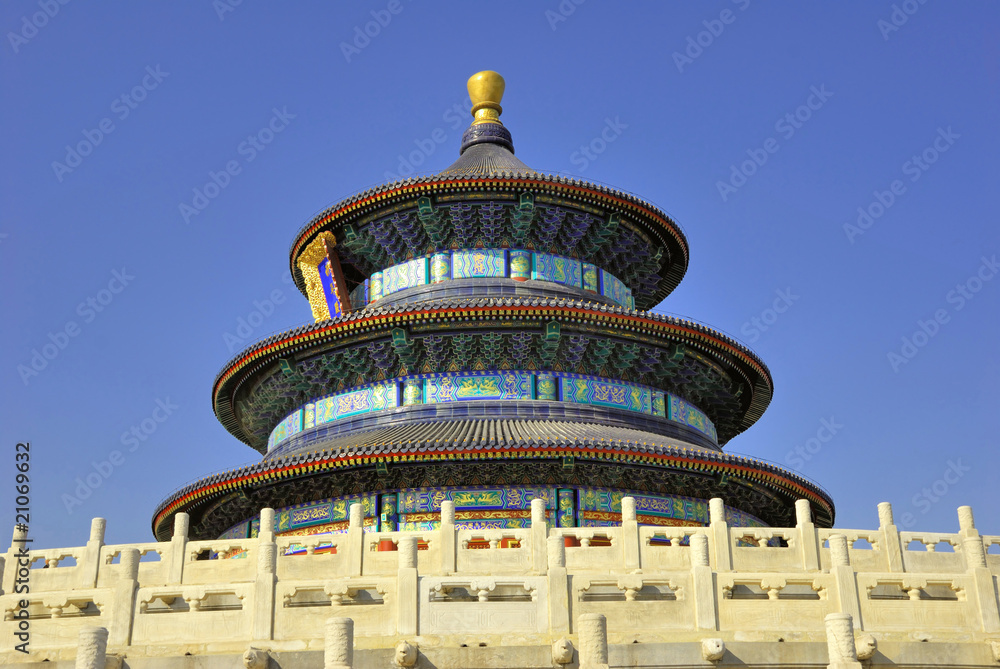 China, Beijing the ancient temple of Heaven.