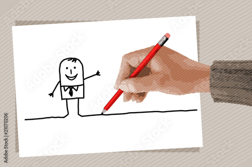 drawing hand
